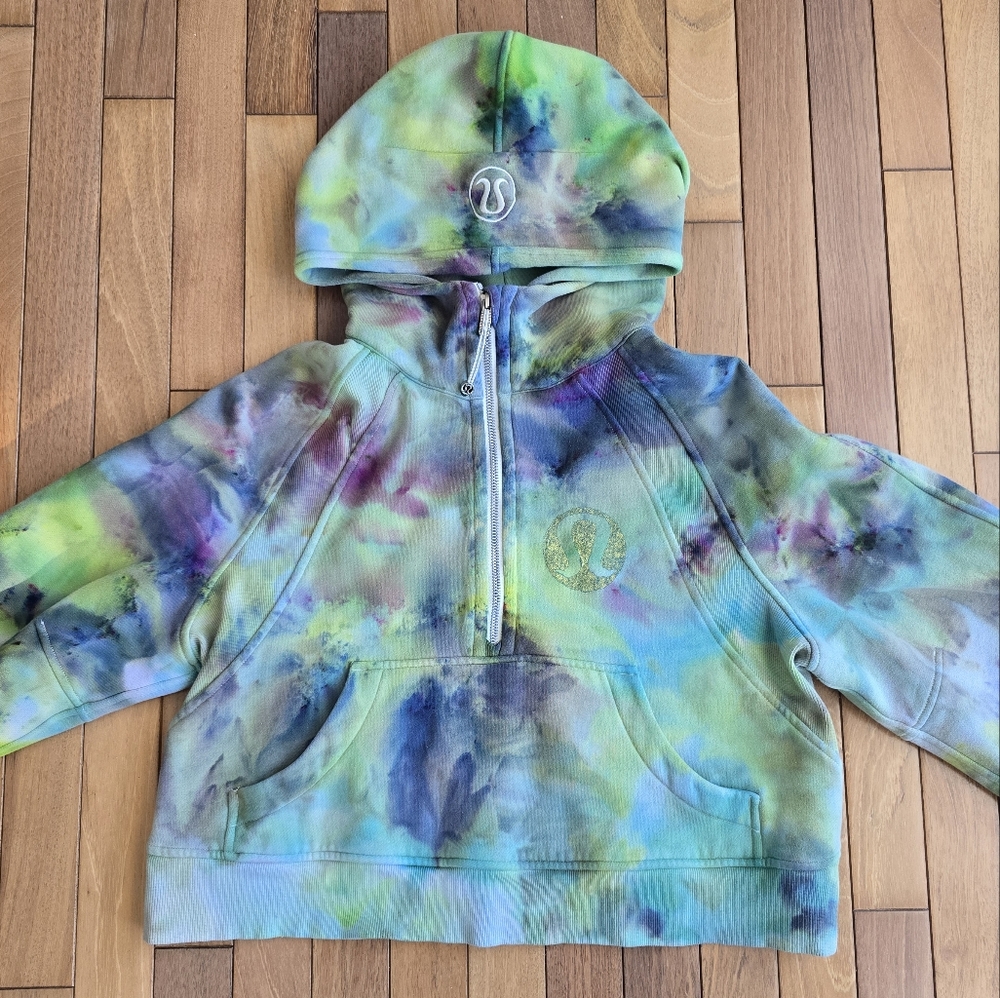 lululemon Scuba Oversized Half-Zip Hoodie *Tie Dye (Size XS/S)